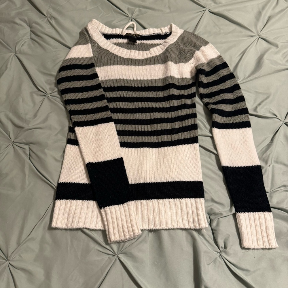Women's Sweater - Black, Gray, and Off White